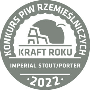 Srebrny medal w kategorii Imperial Stout / Porter