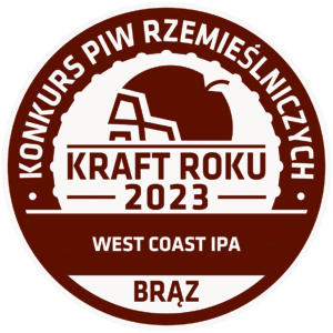 2023: Brązowy medal w kategorii West Coast IPA