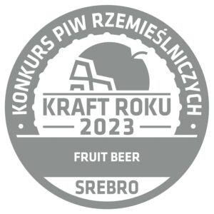 Srebrny medal w kategorii Fruit Beer